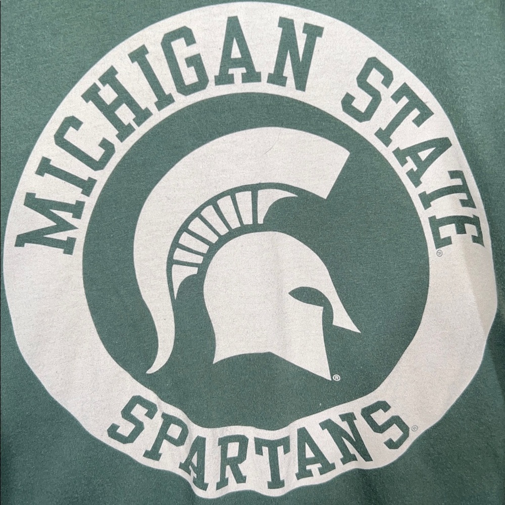 Michigan State Spartans Long Sleeve Shirt M - Picture 2 of 4